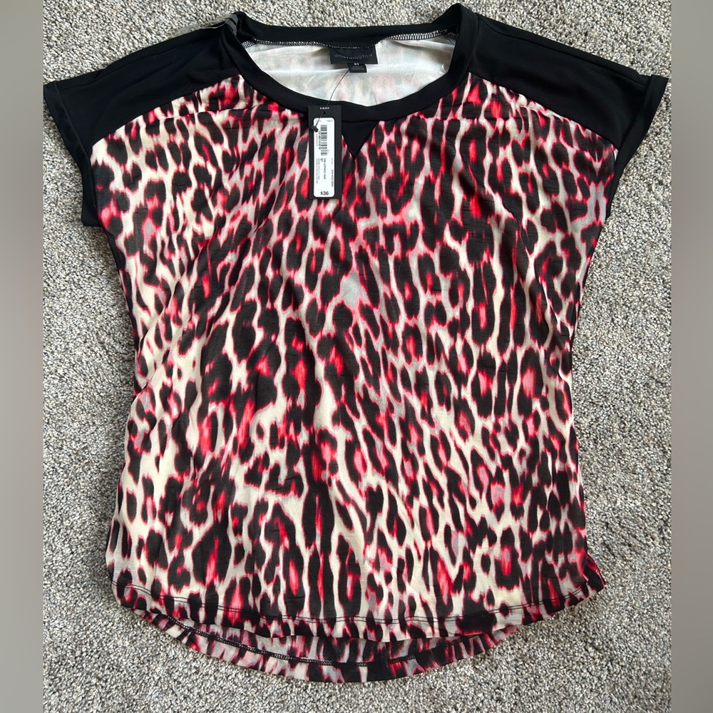 NWT Leopard Shirt